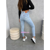 Stylizowane skinny Blue Pushup