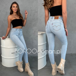 Stylizowane skinny Blue Pushup