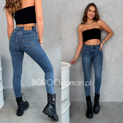 Stylizowane skinny Blue Pushup