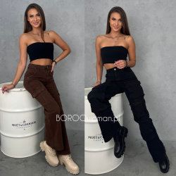 Szerokie spodnie M'dave z...