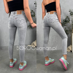 Stylizowane skinny grey...