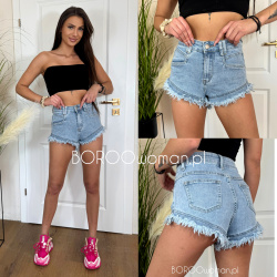 Szorty strzępione Premium