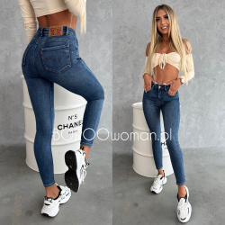 Stylizowane skinny Blue Pushup